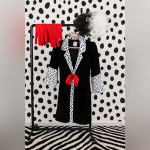 Girls Cruelle De-Ville Halloween costume